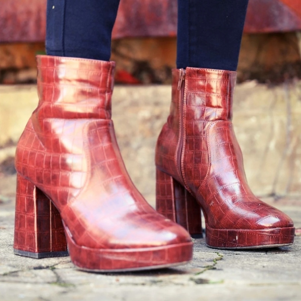 Leather Booties